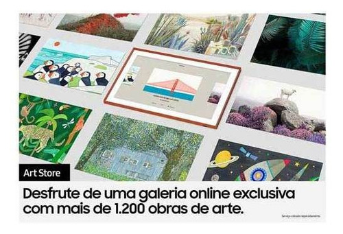 Imagem 5 de 9 de Smart Tv Samsung The Frame Qled 32 , Modo Arte, Design Slim