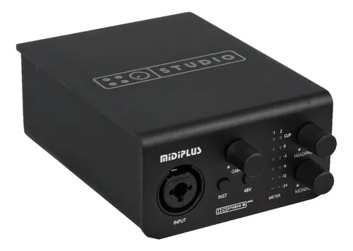 comprar Amw Midiplus Studio M Pro Black Interface De Áudio Usb Asio