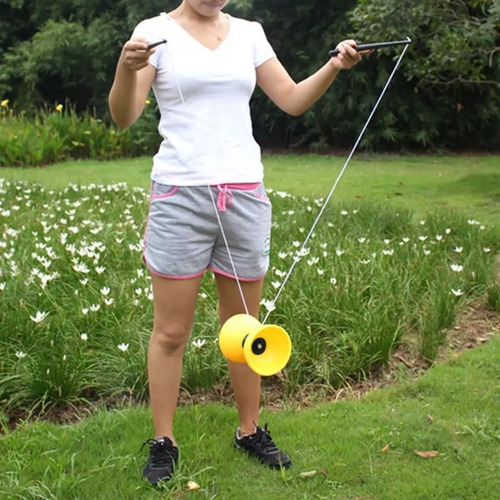. Yoyo Chino Diábolo De Colores Con Cuerda Y Varas