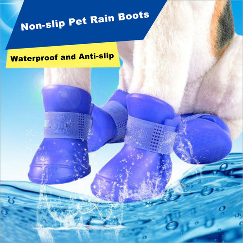 General Botas De Silicona Para Mascotas Para Días Lluviosos