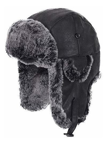 Sombrero De Bombardero Ruso Ushanka Cosaco, Trampero, Aviado