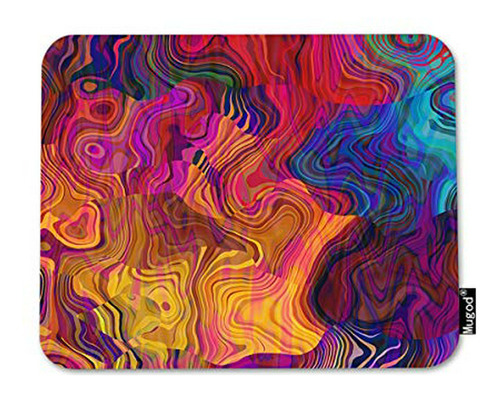 Mouse Pad Ondas Caóticas - 7.9x9.5 Pulgadas