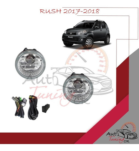 Halogenos Toyota Rush 2017-2018