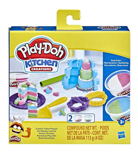 Massinha De Modelar Play-doh Bolos Divertidos Hasbro