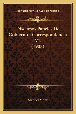 Libro Discursos Papeles De Gobierno I Correspondencia V2 ...
