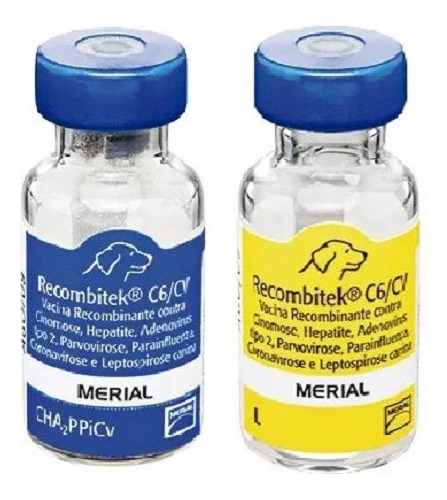 Suplemento Perro Vacuna Biologico Recombitek C6cv, 1 Dosis