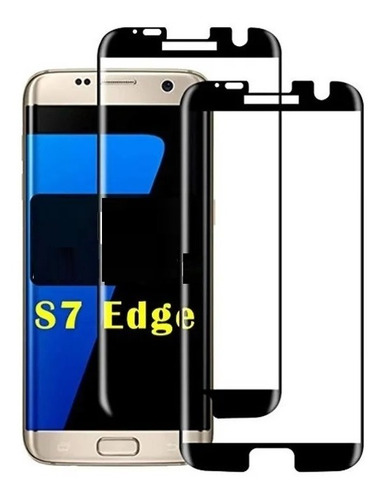 Vidrio Templado Glass Curvo Para Samsung S7 Edge 