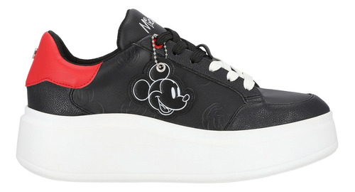 Tenis Para Mujer W Capsule Negro Rojo Cwkalifa