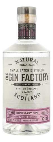 Pack De 4 Ginebra The Gin Factory 700 Ml