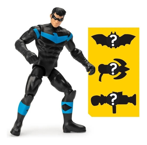 Figura Artic 10 Cm Guason Robin Manbat Nightwing Batman Dc