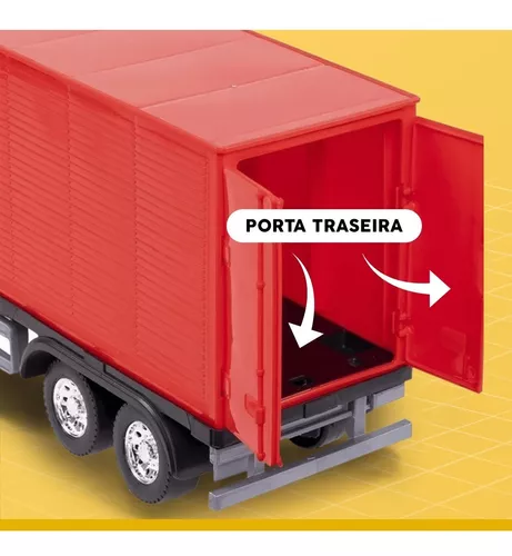 Brinquedos para Crianças / Carreta Bau Iveco 