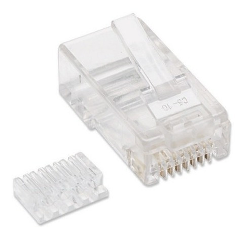 Plug Modular Rj45 Intellinet Utp Cat6 Solido Bote Con 100 Piezas 503006
