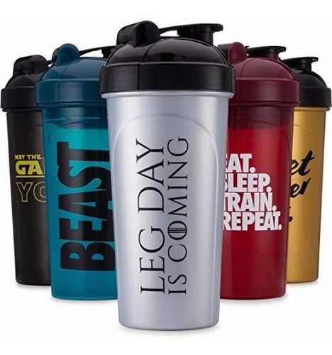 Hydra Cup  5 Unidades Og Shaker Botellas 24 Oz Paquete De Va