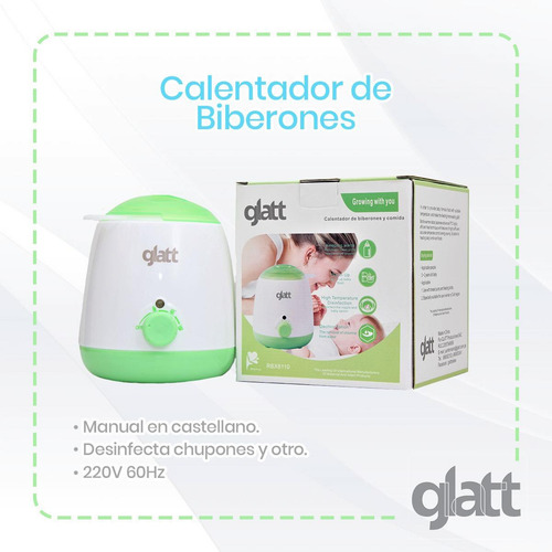Calentador De Biberon, Comida Y Esterilizador Glatt - Avent
