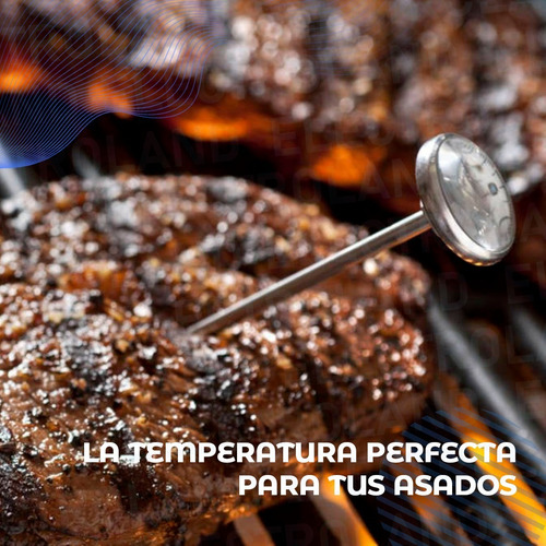 Imagen 4 de 10 de Termómetro Pincha Carne Cocina 0º A 300° Grados Repostería
