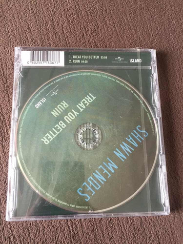 Cd Single Shawn Mendes Treat You Better Lacrado Raríssimo