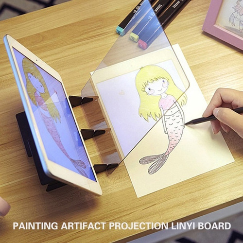 Para Tablero De Dibujo Boceto Óptico Dibujar Proyector