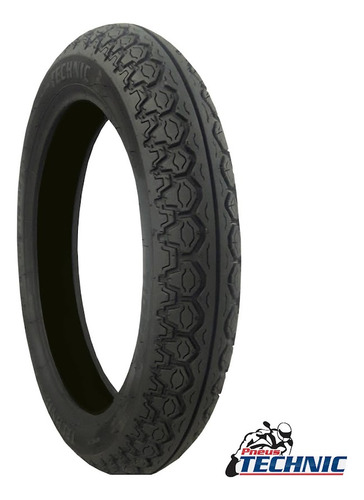 Pneu 80/100-14 Traseiro Biz 110 Pop 100 C/c Tiger Technic