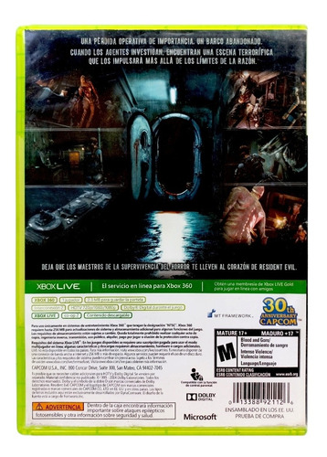 Resident Evil Revelations Xbox 360 En Español (Reacondicionado)