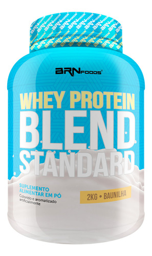 Whey Protein Blend Standard - 2kg - Br Nutrition Foods