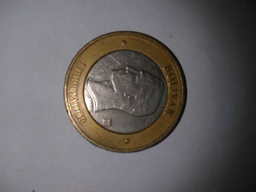 Moneda De 1000 Bolivares Doble Cuello 2005