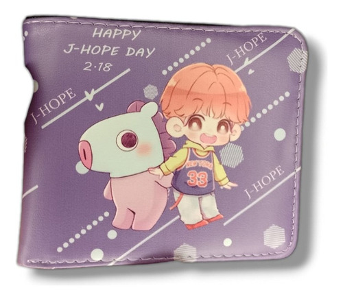 Billetera Bts J-hope Cuerina #01