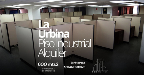 Piso Industrial La Urbina 600 Mts2 Sonmetros2