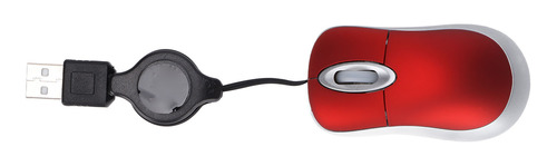 Accesorios De Ordenador Ratón Portátil Con Cable Óptico De 1