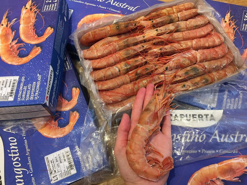 Shrimp Langostino Entero L1 Gambón Grande X 4kg Distribuidor