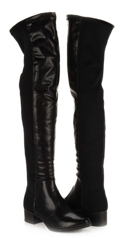 Imagem 6 de 7 de Bota Cano Longo Alto Feminina Over The Knee Acima Do Joelho