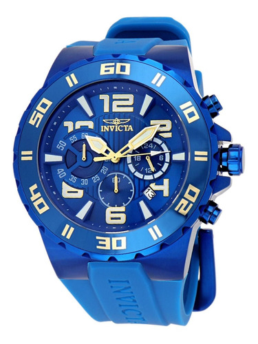 Relógio masculino Invicta 37754 azul