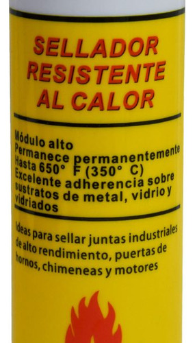 Sellador Resistente Al Calor 300ml Pensylvania Gri