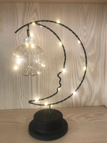 Lámpara De Mesa, Luz Nocturna, Luz Led, Decoración De Dormit
