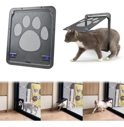 La Puerta Para Mascotas Es Fácil De Instalar, Lo Que Permite