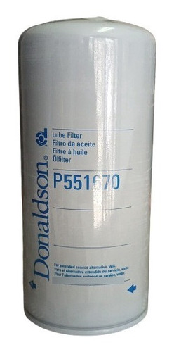 Filtro De Aceite Donaldson P551670