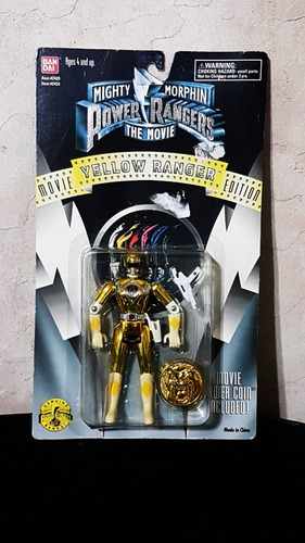 Migthy Morphin Power Rangers Movie - Yellow Ranger Cromada