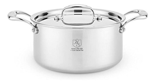 American Clad 7ply Stainless 4 Qt Sauce Pot Con Tapa