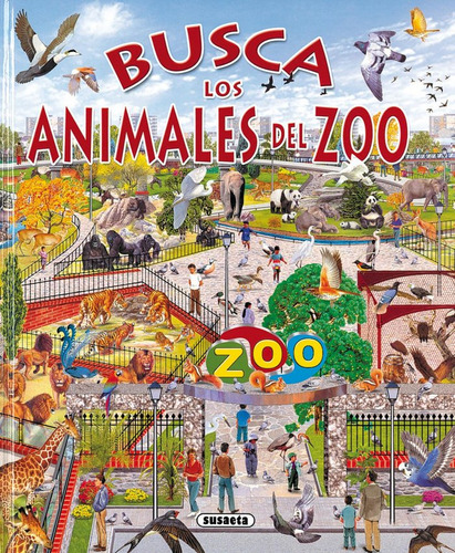 Busca Los Animales Del Zoo (libro Original)