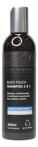 Grandha Shampoo Escurecedor Cabelos Barba Black Touch