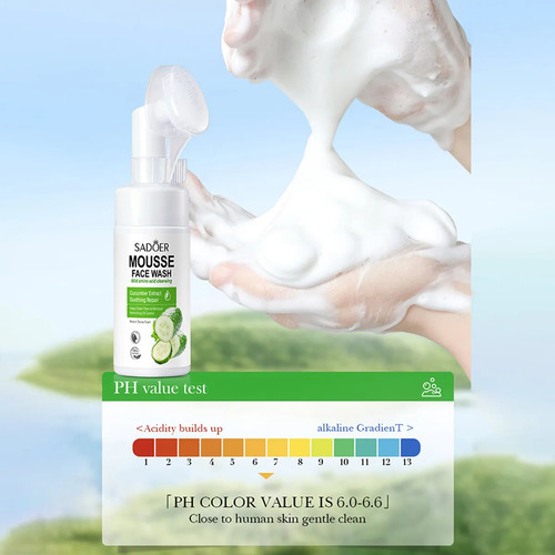 K Cucumber Cleansing, Limpador Facial, Limpeza E Hidratação