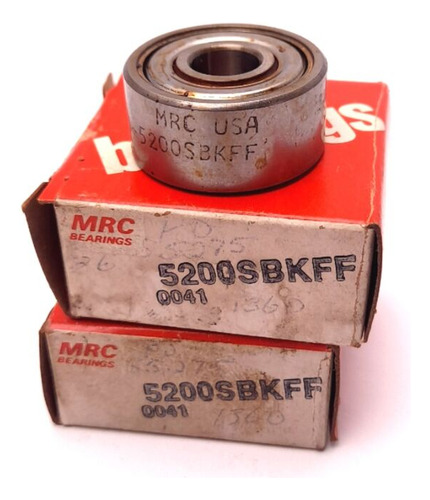 Lot Of 2 Trw 5200sbkff Double Shielded Ball Bearing Ccs