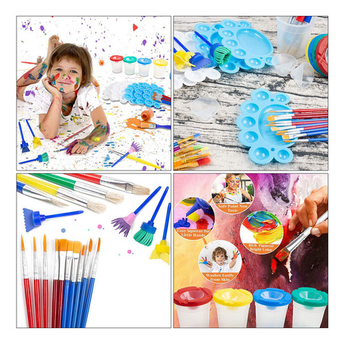 1 Juego De Herramientas De Pintura Para Niños Doodling Kids