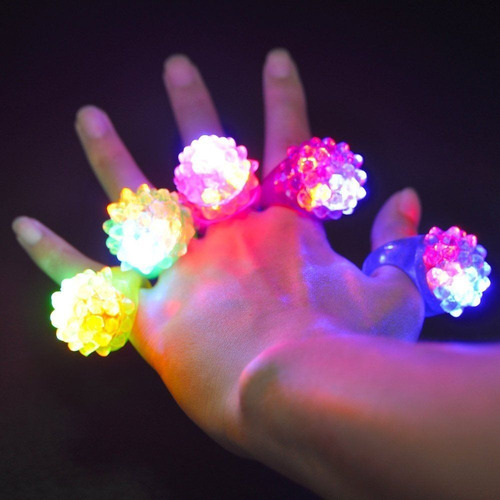 Cotillón Luminoso Anillos Con Luz Led X 36! Onfire Store