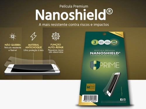 Imagem 2 de 3 de Película Hprime Nanoshield iPhone 11 Xr 6.1 Top Siliconada