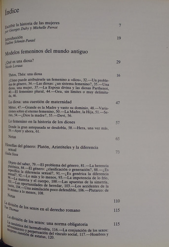 Historia De Las Mujeres 1,la Antiguedad. Georges Duby (Usado)