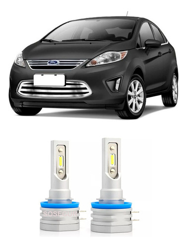  Ampolletas Miniled Canbus H11b Ford Fiesta  / Sosegur