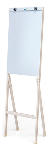 Caballete para rotafolio con pizarra blanca, 180 cm, con cierre