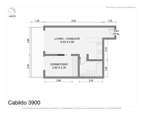 Venta 2 Ambientes Con Cochera Vista Abierta