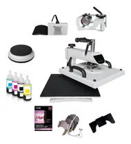 Comprar Combo 10en1 De Maquina Para Sublimar 38x38 Textil Lapiceras