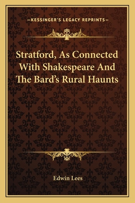 Libro Stratford, As Connected With Shakespeare And The Ba...